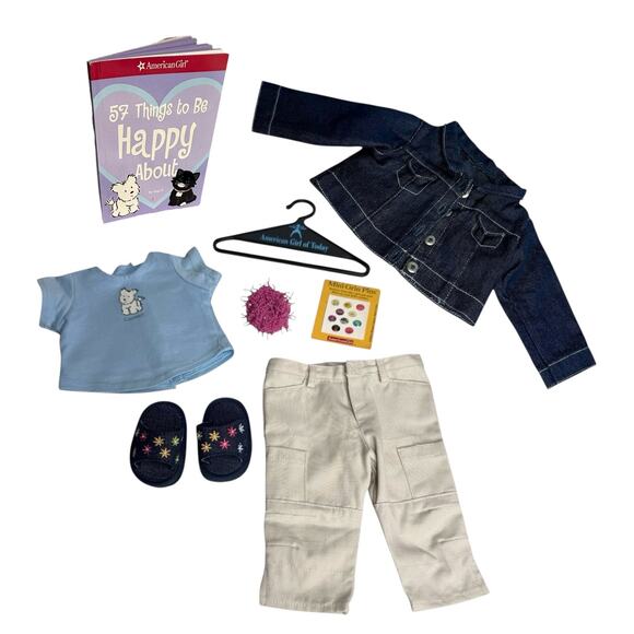 VTG American Girl Today COCONUT BEST FRIEND Fun Play Outfit Shoes Book Jacket + - Picture 4 of 12